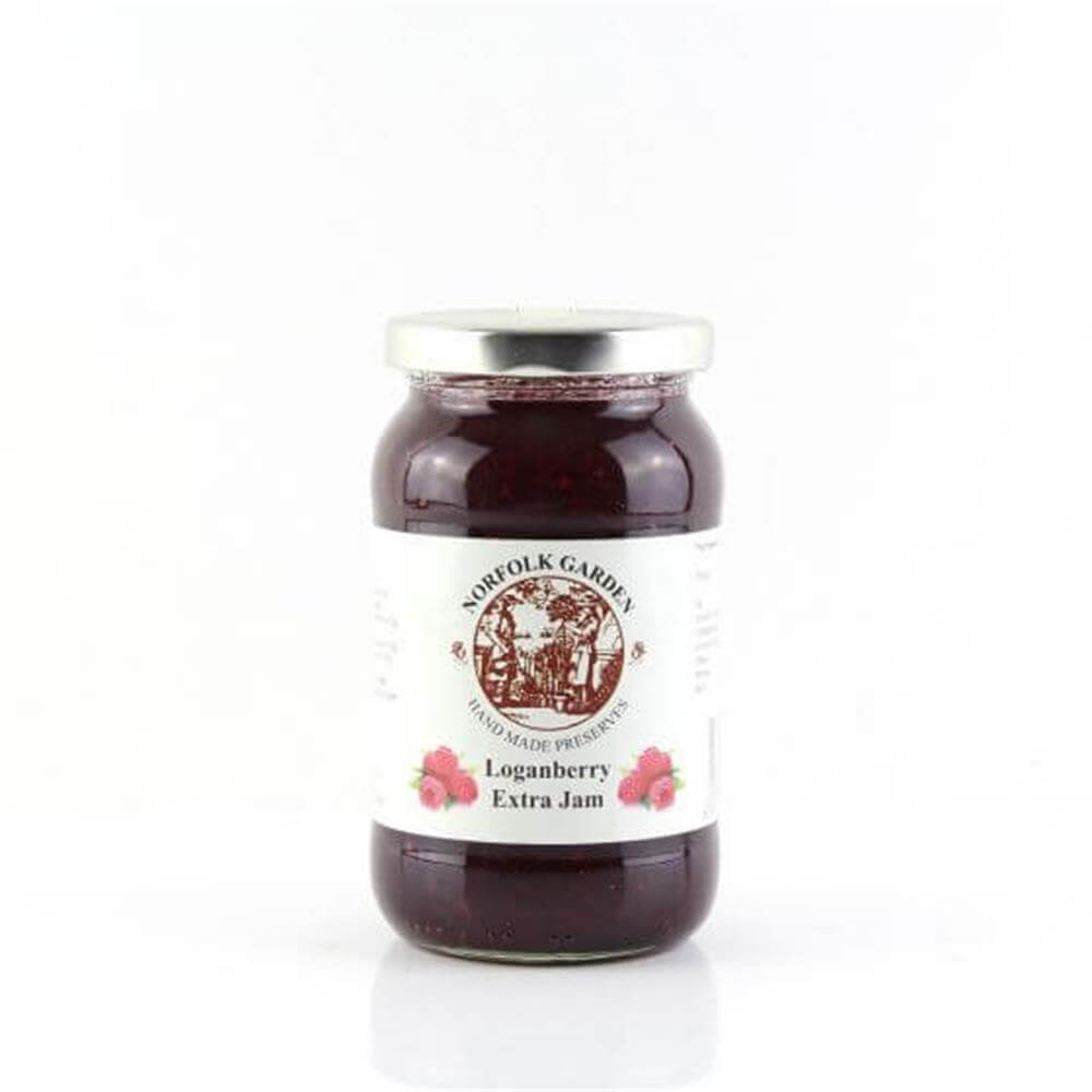 Norfolk Garden Preserved Loganberry Extra Jam 454g